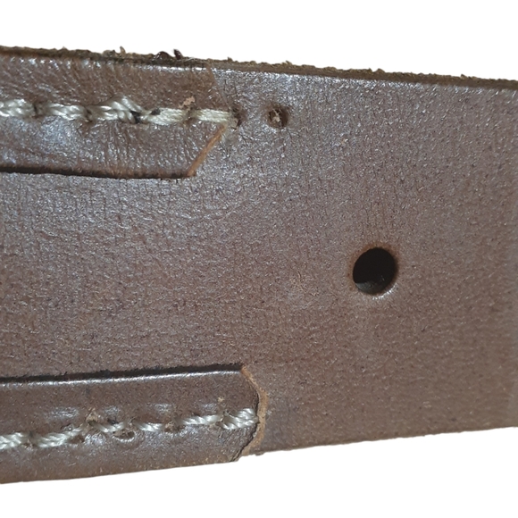 Levi Strauss Signature Men's Size 42/44 Brown Leather Belt - Picture 9 of 10